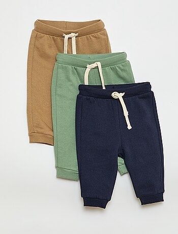 Lot de 3 pantalons de jogging