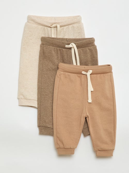 Lot de 3 pantalons de jogging - Kiabi
