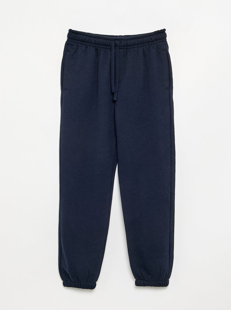 Lot de 3 pantalons de jogging unis Bleu - Kiabi