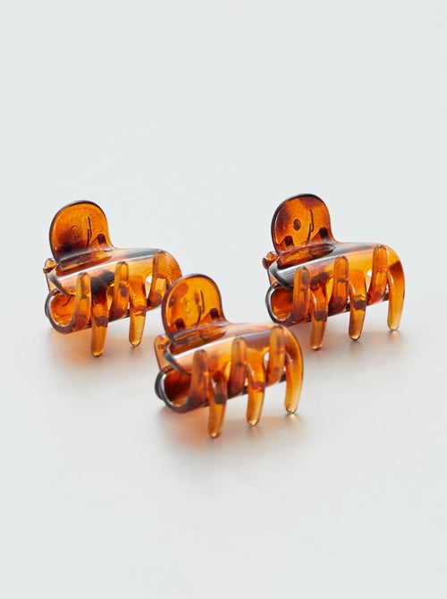 Lot de 3 pinces crabes - Kiabi