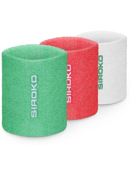 Lot de 3 poignets de padel padel homme et femme wristix erit - Kiabi