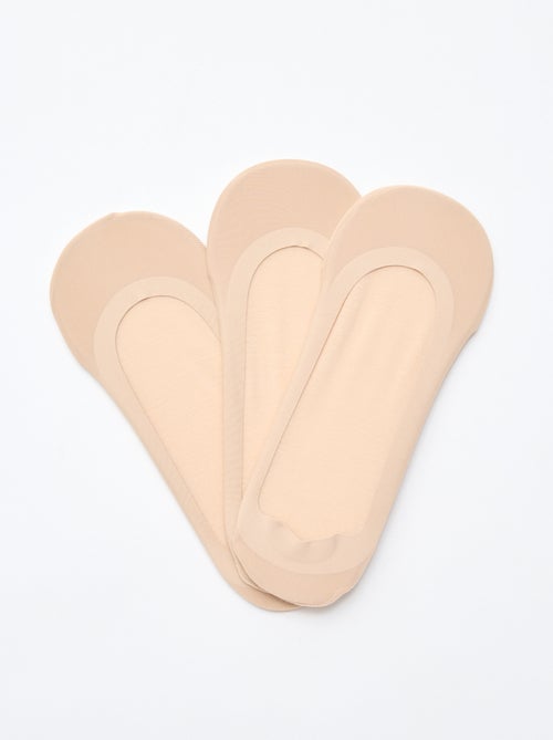 Lot de 3 protège-pieds invisibles - Kiabi