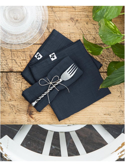 Lot de 3 serviettes – double gaze de coton - gaïa - Kiabi