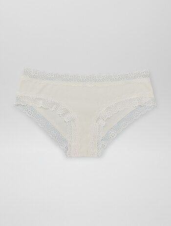 Lot de 3 shorties fines côtes