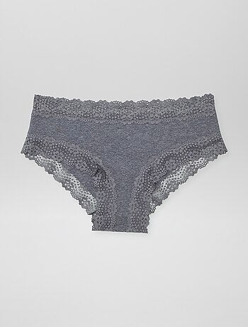 Lot de 3 shorties fines côtes