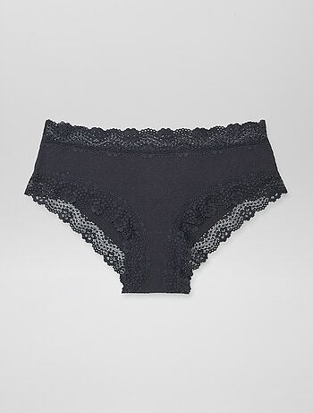 Lot de 3 shorties fines côtes