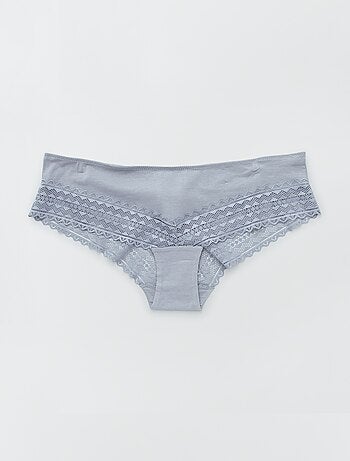 Lot de 3 shorty avec dentelle