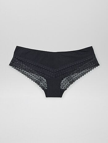Lot de 3 shorty avec dentelle