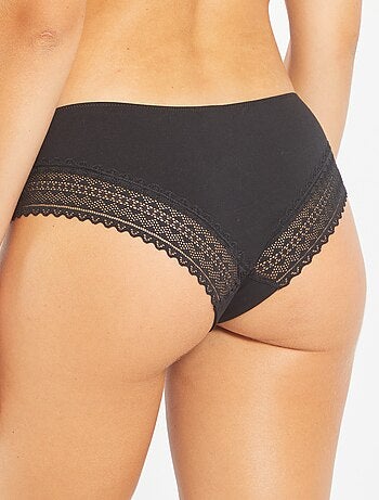 Lot de 3 shorty avec dentelle