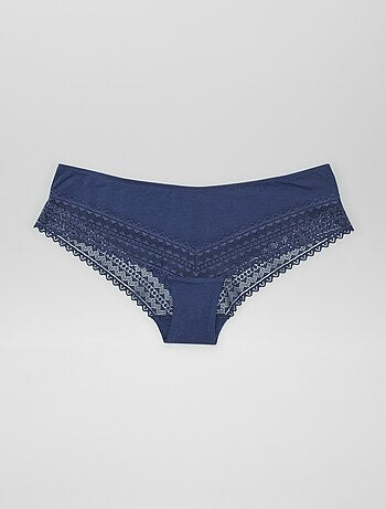 Lot de 3 shorty avec dentelle