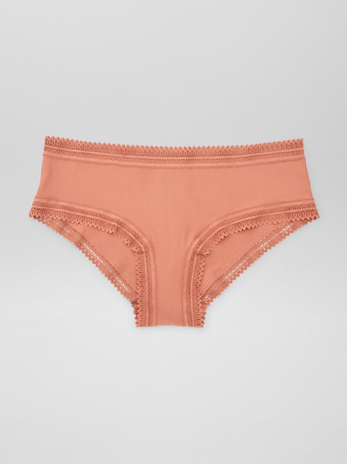 Lot de 3 shorty côtelés - Kiabi