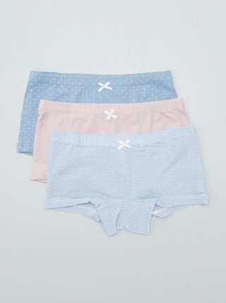 Lot de 3 shortys