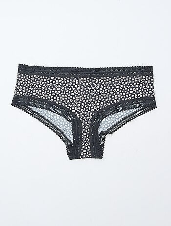 Lot de 3 shortys en microfibre imprimé