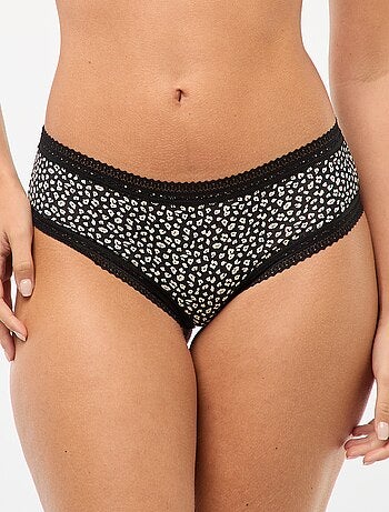 Lot de 3 shortys en microfibre imprimé