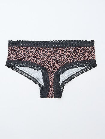 Lot de 3 shortys en microfibre imprimé