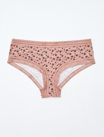 Lot de 3 shortys en microfibre imprimé