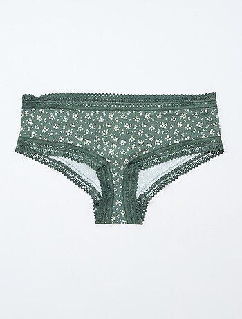 Lot de 3 shortys en microfibre imprimé