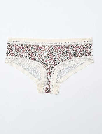 Lot de 3 shortys en microfibre imprimé