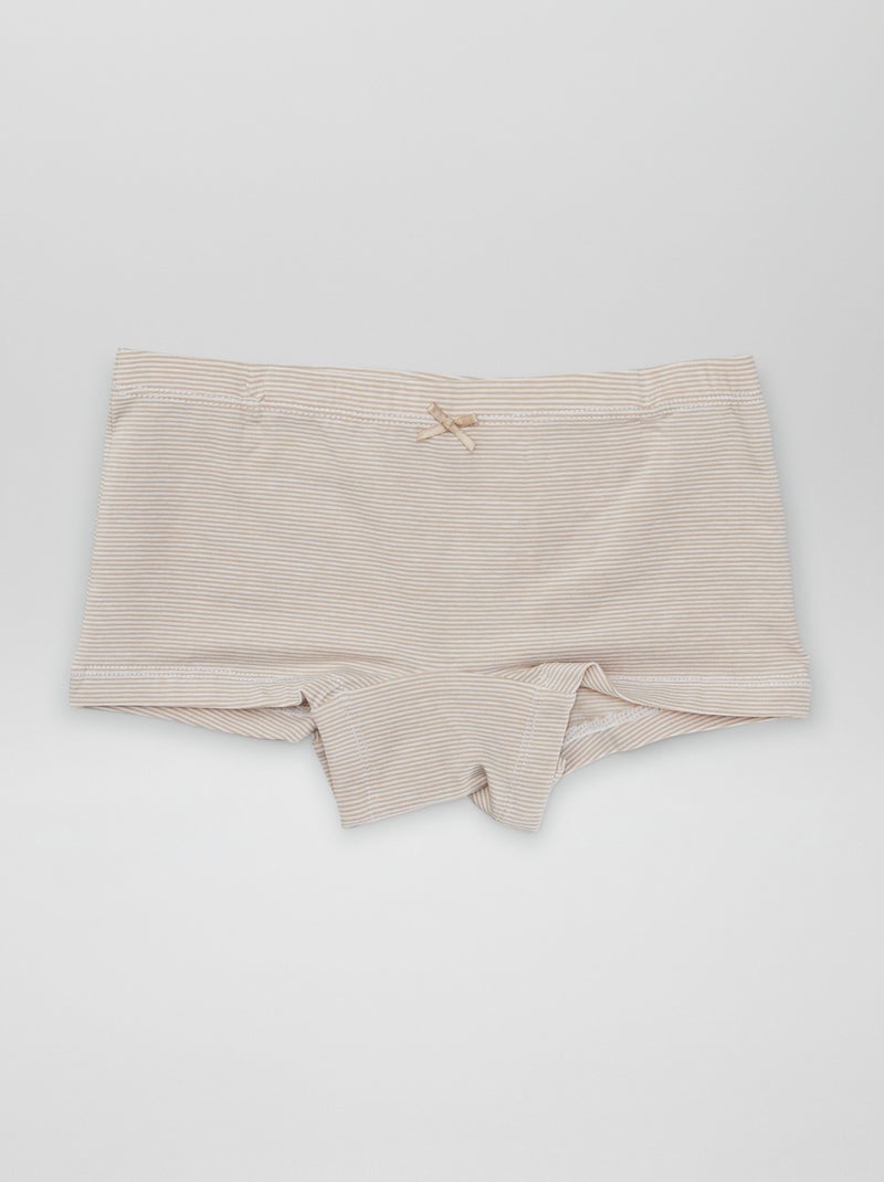 Lot de 3 shortys Marron - Kiabi