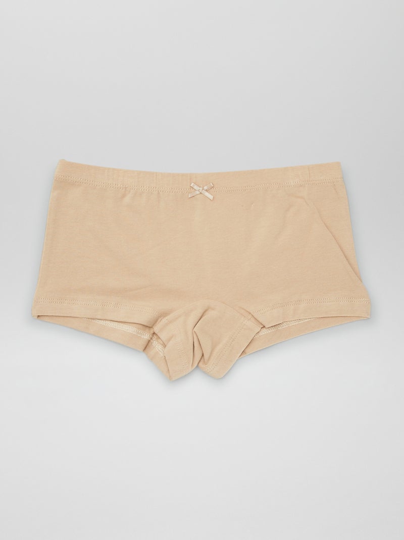 Lot de 3 shortys Marron - Kiabi