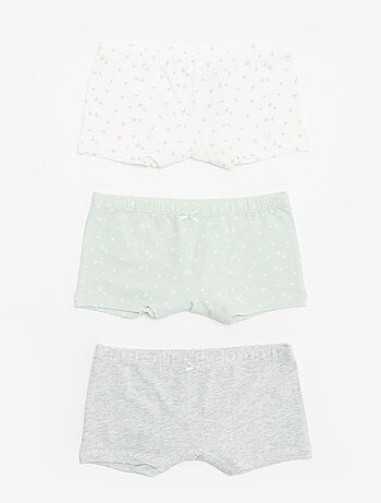 Lot de 3 shortys