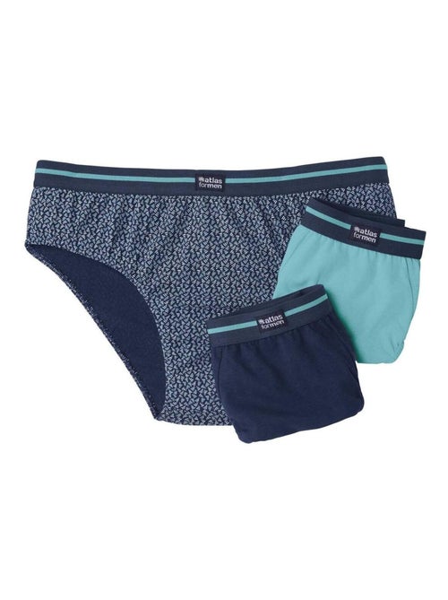 Lot de 3 Slips Atlas For Men - ATLAS FOR MEN - Kiabi Lot de 3 Slips Atlas For Men - ATLAS FOR MEN - Kiabi