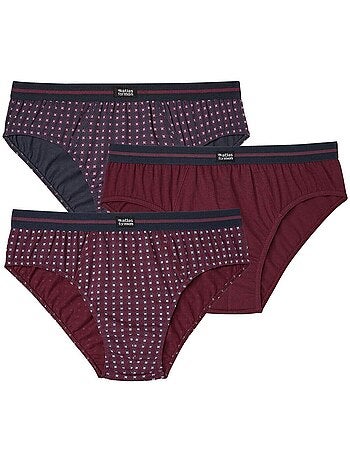 Lot de 3 slips atlas for men® - atlas for men