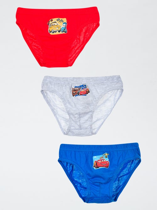 Lot de 3 slips 'Cars' - Kiabi
