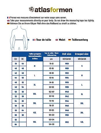 Lot de 3 Slips Confort - ATLAS FOR MEN