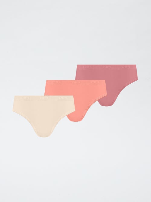 Lot de 3 slips 'DIM' uni - Kiabi