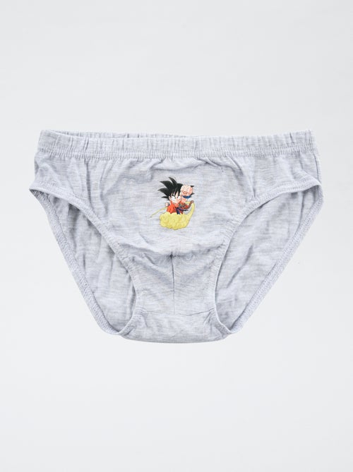 Lot de 3 slips 'Dragonball'  en coton - Kiabi