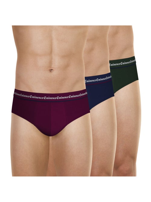 Lot de 3 slips homme business eminence - Kiabi Lot de 3 slips homme business eminence - Kiabi