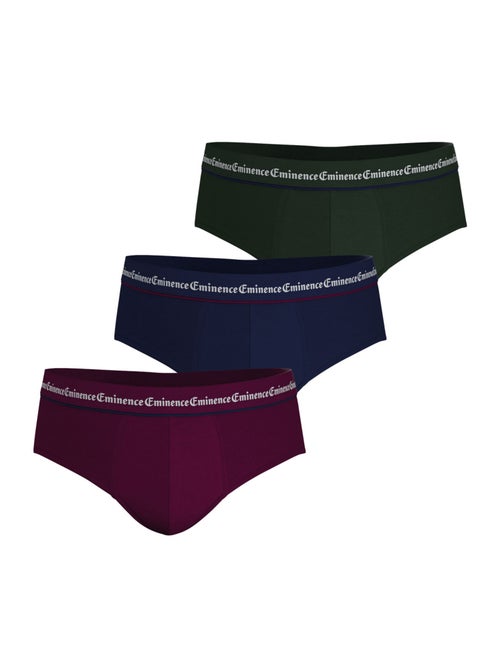 Lot de 3 slips homme business eminence - Kiabi Lot de 3 slips homme business eminence - Kiabi