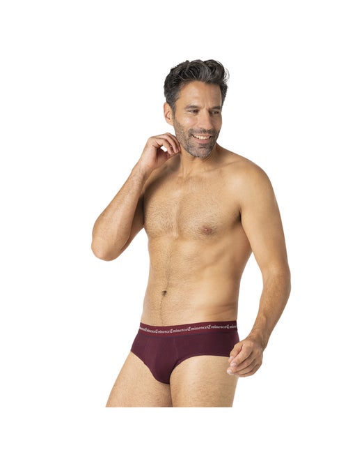 Lot de 3 slips homme business eminence - Kiabi Lot de 3 slips homme business eminence - Kiabi