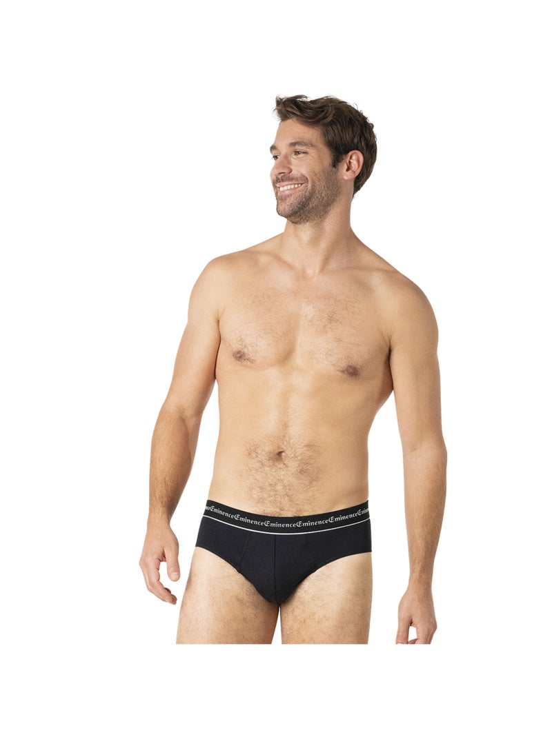 Lot de 3 slips homme business eminence Noir Noir Noir - Kiabi