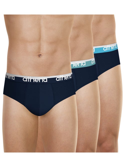 Lot de 3 slips homme easy bio athena - Kiabi Lot de 3 slips homme easy bio athena - Kiabi