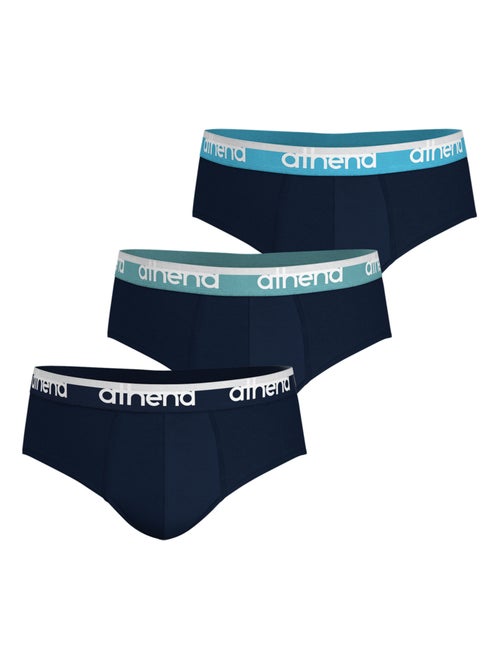 Lot de 3 slips homme easy bio athena - Kiabi Lot de 3 slips homme easy bio athena - Kiabi