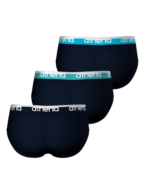 Lot de 3 slips homme easy bio athena - Kiabi Lot de 3 slips homme easy bio athena - Kiabi
