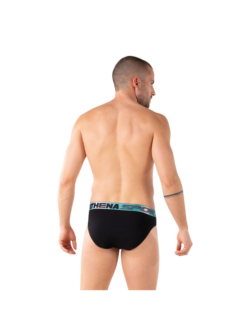 Lot de 3 slips homme odor control athena Noir - Kiabi