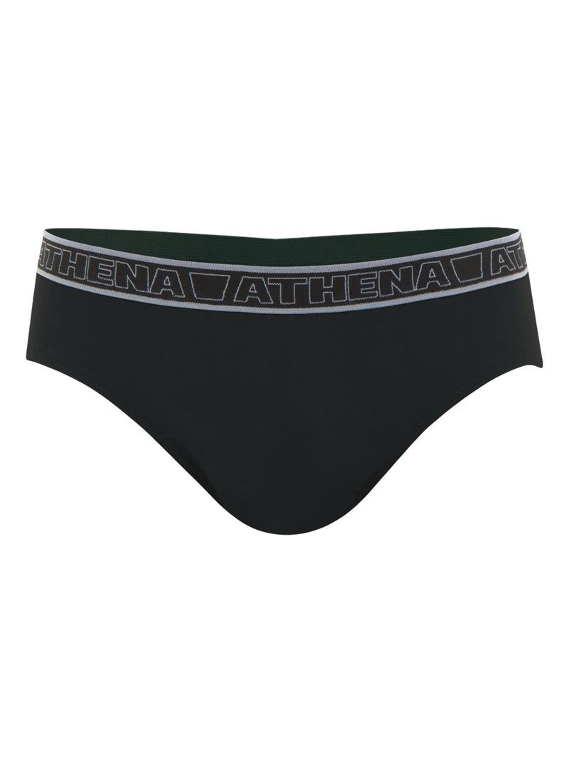 Lot de 3 slips homme tonic athena Gris - Kiabi