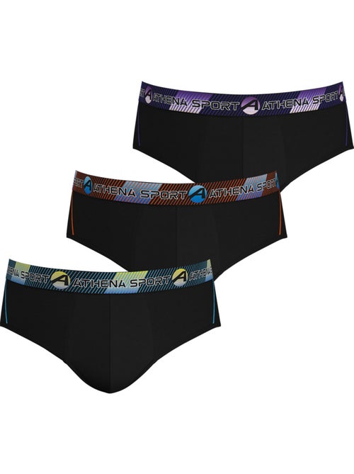 Lot de 3 slips homme training dry athena - Kiabi