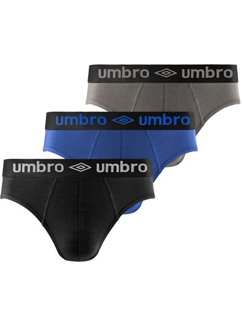Lot de 3 slips homme uni umbro - Kiabi