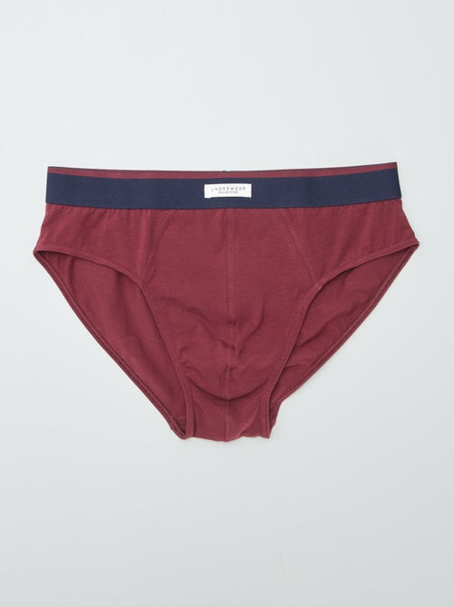 Lot de 3 slips imprimés - Kiabi