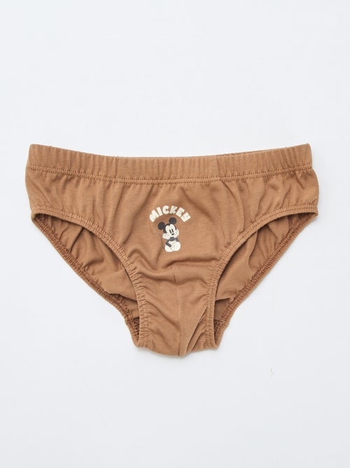 Lot de 3 slips 'Mickey' en coton - Kiabi