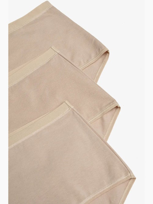 Lot de 3 slips taille haute penti - Kiabi