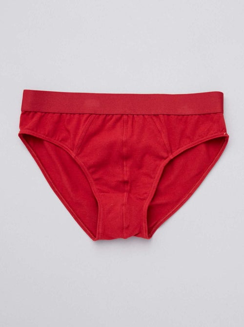 Lot de 3 slips unis - Kiabi