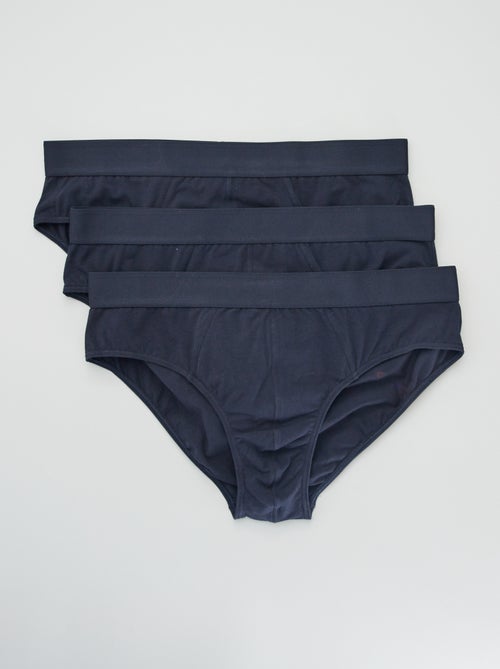 Lot de 3 slips unis - Kiabi
