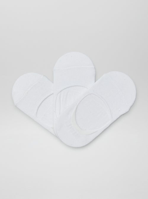 Lot de 3 socquettes unies - Kiabi