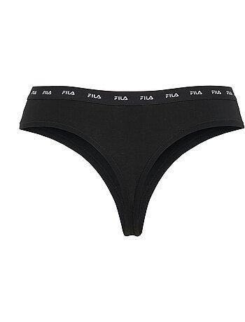 Lot de 3 strings femme uni fila