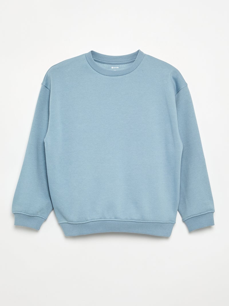 Lot de 3 sweats en polaire à manches longues Bleu - Kiabi